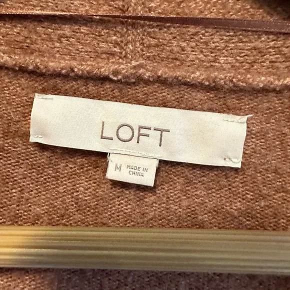 Boho Wool Long Open Cardigan Striped Cozy Sweater Size Medium - Picture 2 of 4